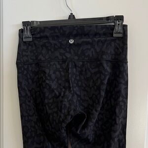 lululemon athletica Black Patterned Leggings